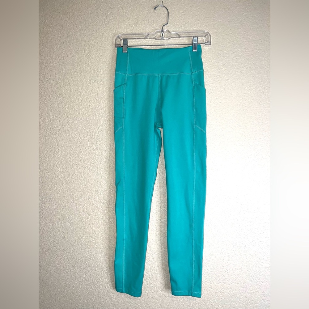 Figs Women’s Surgical Green High-Waisted Performance Leggings Sz S